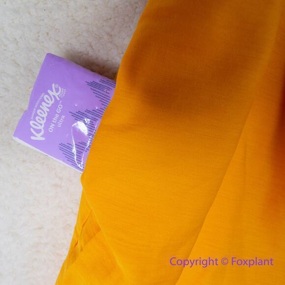 ELOQUII Women's Plus Size Tie Strap Wide‎ Leg Jumpsuit marigold yellow, size 24 - Picture 11 of 16